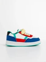 Pantofi sport copii multicolori din piele ecologica Camia