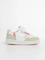 Pantofi sport copii roz din piele ecologica Camia
