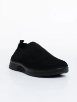 Pantofi sport barbati negri din material textil Eliseo