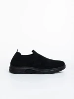 Pantofi sport barbati negri din material textil Eliseo