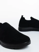 Pantofi sport barbati negri din material textil Eliseo