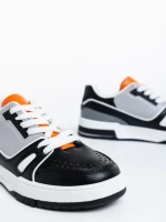 Pantofi sport dama negri din piele ecologica Mariapia
