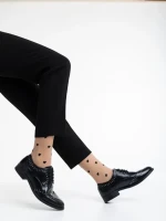 Pantofi casual dama negri din piele naturala Adiel