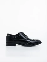 Pantofi casual dama negri din piele naturala Adiel