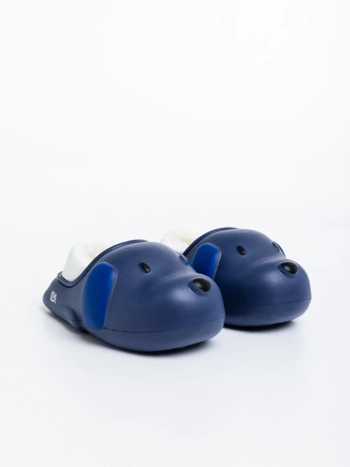 Papuci copii navy din polistiren Clef