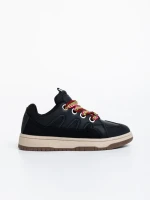 Pantofi sport dama negri din piele ecologica Ardala