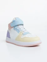 Pantofi sport copii roz din piele ecologica Yoda