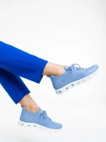 Pantofi sport dama albastri din material textil Romeesa