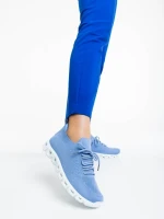 Pantofi sport dama albastri din material textil Romeesa
