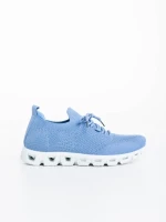 Pantofi sport dama albastri din material textil Romeesa