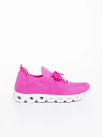 Pantofi sport dama fucsia din material textil Romeesa