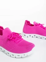 Pantofi sport dama fucsia din material textil Romeesa