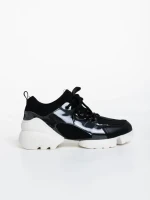 Pantofi sport dama negri material textil Sonia