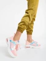 Pantofi sport dama roz din material textil Doina