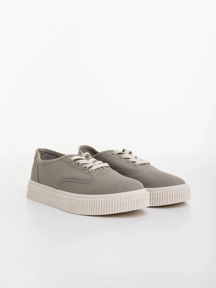 Pantofi sport barbati gri din material textil Macario