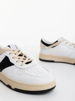 Pantofi sport dama negri din piele ecologica Petty