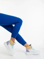 Pantofi sport dama roz din piele ecologica Acilia