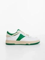 Pantofi sport dama verzi din piele ecologica Petty