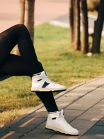 Pantofi sport dama negri din piele ecologica Jocelin