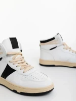 Pantofi sport dama negri din piele ecologica Jocelin