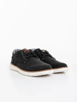 Pantofi sport barbati negri din material textil  Alexie