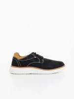 Pantofi sport barbati negri din piele ecologica Alonso
