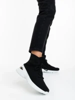 Pantofi sport dama negri din material textil Mariposa