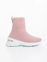 Pantofi sport dama roz din material textil Verlana