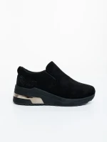 Pantofi sport dama negri din material textil Zaruka