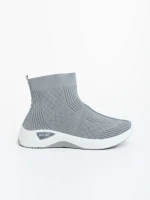 Pantofi sport dama gri din material textil Renara