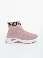 Pantofi sport dama roz din material textil Irenia