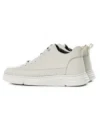 Ghete Barbati din piele naturala E90001 WHITE | ADVANCER