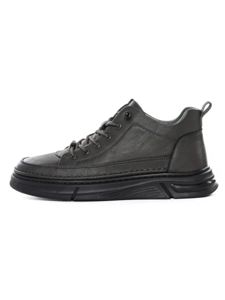 Ghete Barbati din piele naturala E90001 GREY | ADVANCER