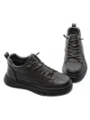 Ghete Barbati din piele naturala E90001 GREY | ADVANCER