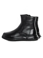 Ghete Barbati din piele naturala Z184550-1 BLACK | ADVANCER