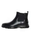 Ghete Barbati din piele naturala Z190330-1 BLACK | ADVANCER