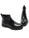 Ghete Barbati din piele naturala Z190330-1 BLACK | ADVANCER