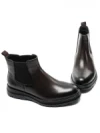 Ghete Barbati din piele naturala Z190330-1 COFFEE | ADVANCER