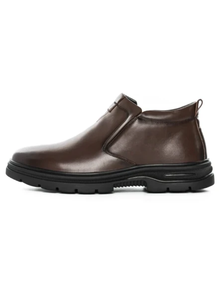 Ghete Barbati din piele naturala WM25517 BROWN | ADVANCER