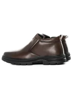 Ghete Barbati din piele naturala WM25517 BROWN | ADVANCER