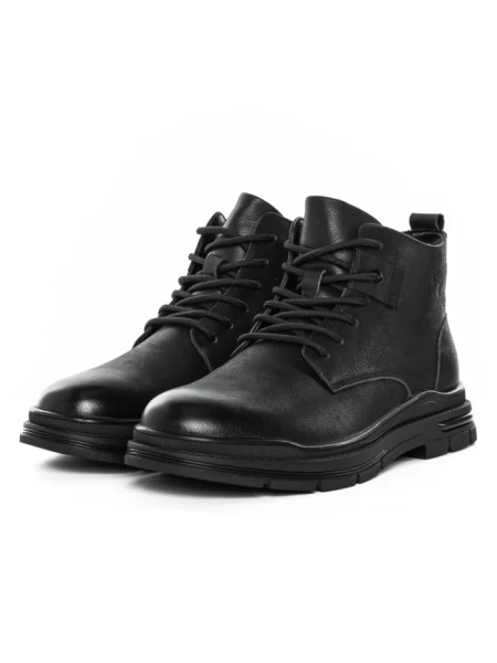 Ghete Barbati din piele naturala 806002X BLACK | ADVANCER
