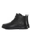 Ghete Barbati din piele naturala 806002X BLACK | ADVANCER