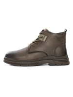 Ghete Barbati din piele naturala 806002X GREY | ADVANCER