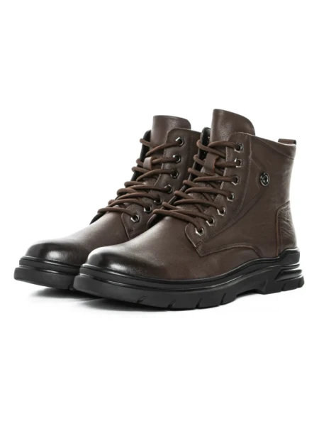 Ghete Barbati din piele naturala WM2630 BROWN | ADVANCER