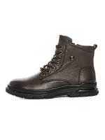 Ghete Barbati din piele naturala WM2630 BROWN | ADVANCER