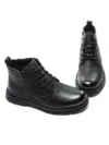 Ghete Barbati din piele naturala 806005 BLACK | ADVANCER