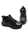 Ghete Barbati din piele naturala M35610 BLACK | ADVANCER