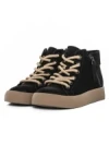 Ghete Dama din piele naturala 639-88 BLACK | ADVANCER
