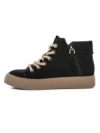 Ghete Dama din piele naturala 639-88 BLACK | ADVANCER