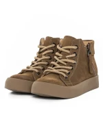 Ghete Dama din piele naturala 639-88 KHAKI | ADVANCER